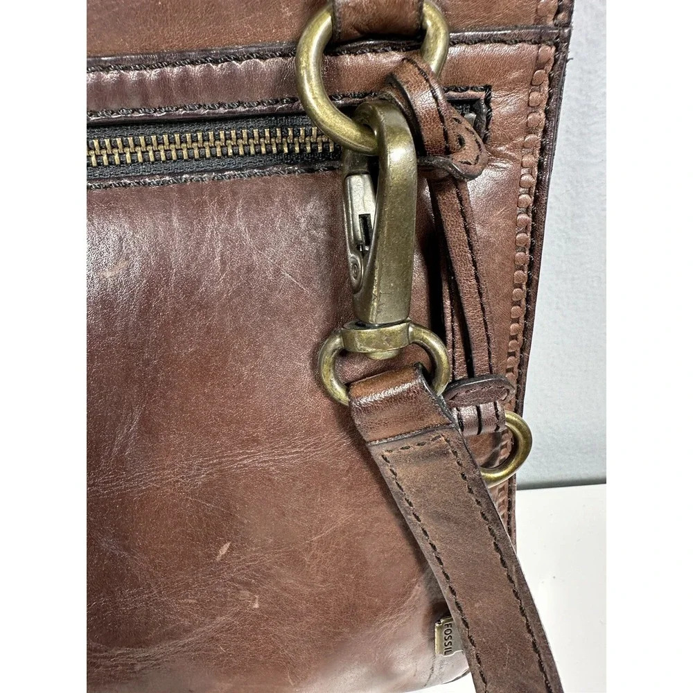Fossil Vintage‎ Revival Flap Portfolio Crossbody